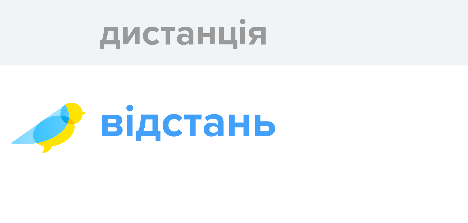 Дистанція - Як перекладається слово Дистанція українською - Словотвір